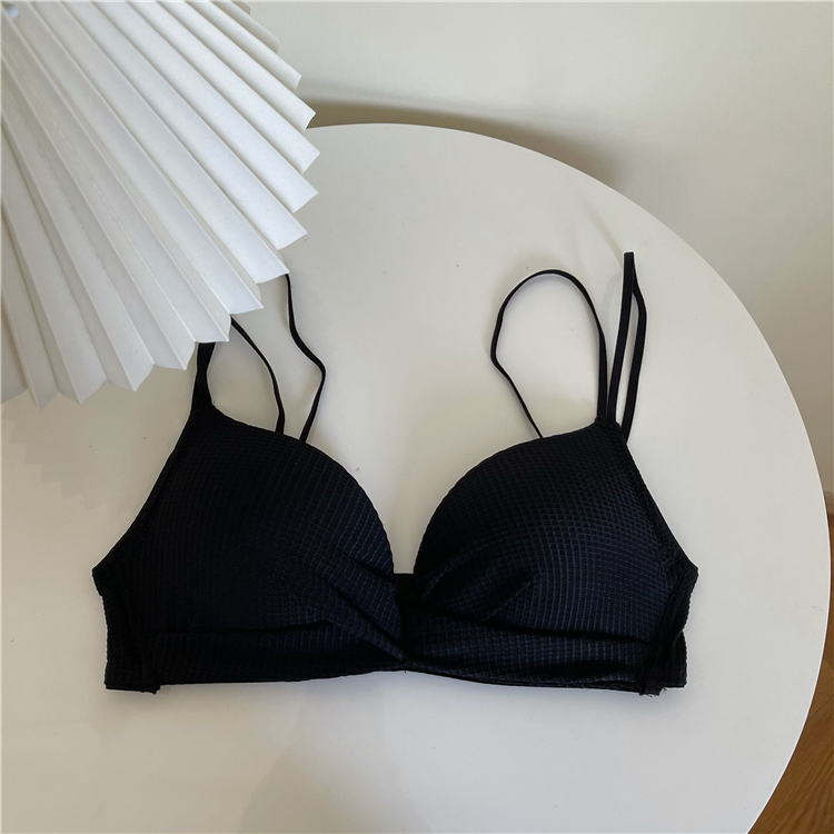 New year's red underwear set without steel ring