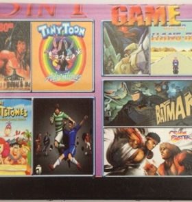 电视游戏  世嘉 SEGA 16位MD游戏卡带 黑卡KE804组合卡