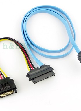 SFF-8482 SAS非SATA接口服务器SAS硬盘接主板SAS口数据转接线50CM