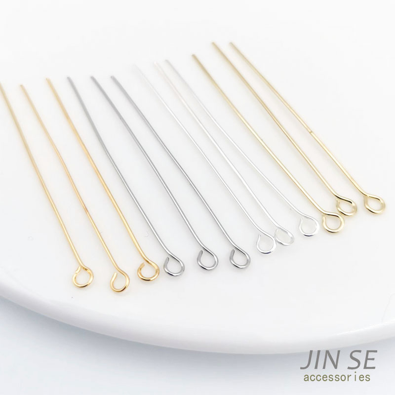 镀真金保色9字针JINSE