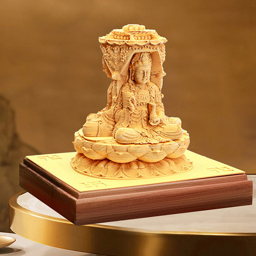 三圣佛立体纸雕便签纸日历