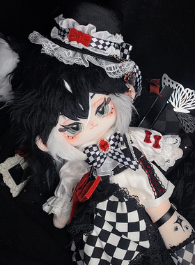 奶电响铃原创30cm娃衣宫廷魔术师25cm无属性宫廷风棉花娃娃娃衣