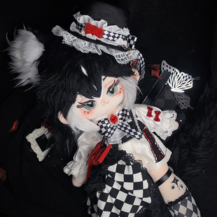 奶电响铃原创30cm娃衣宫廷魔术师25cm无属性宫廷风棉花娃娃娃衣