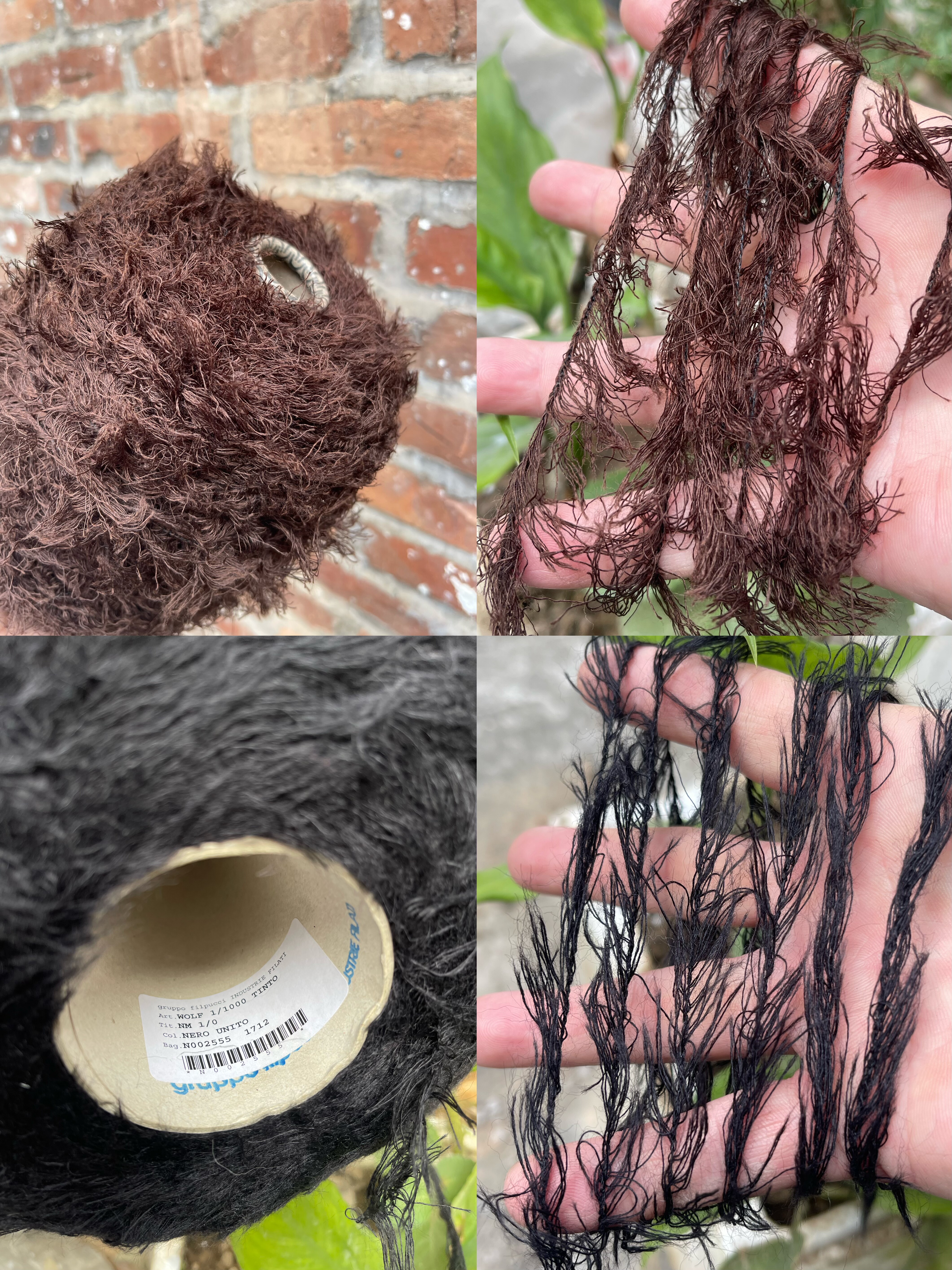 意大利菲尔普斯纯羊毛皮草线 90羊毛长毛羽毛手编毛衣帽子外套线