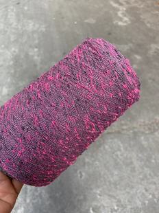 标价半斤 特色闪丝金葱棉结子纱 毛衣配线 手编diy材料包 细毛线