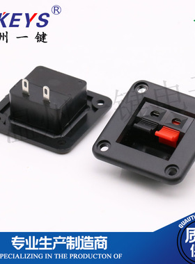 连接夹优质音响接线夹2位快速夹老化测试夹WP2-5长方形外接线座