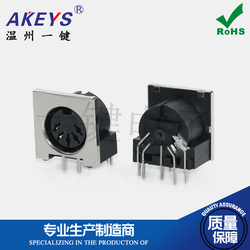 方形端子连接器插座DIN母座