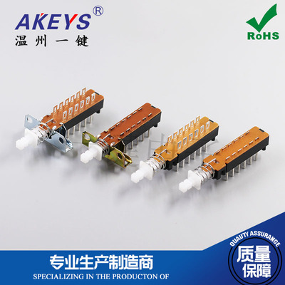 12琴键开关双排无带支架连接器