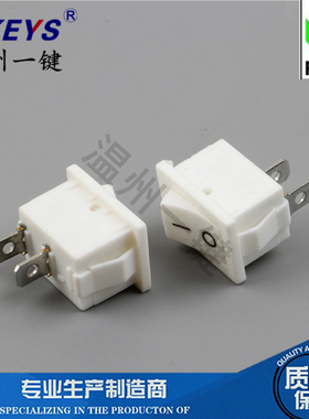 MP3改装DIY电源配件二脚二档10*15船型开关KCD11-101-长脚 英文