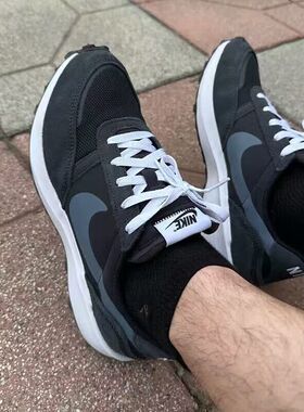 NIKE耐克新款 WAFFLE NAV男子华夫复古轻便运动休闲鞋FJ4195-001