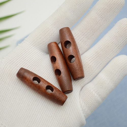 4.5厘米木质牛角扣子diy手工制作毛衣大衣风衣外套纽扣毛线材料包