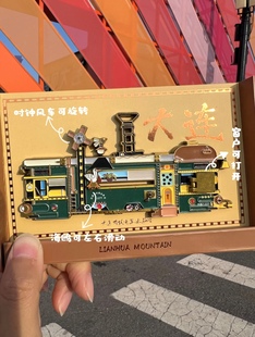 大连有轨电车冰箱贴磁吸冰箱贴旅游纪念品伴手礼送朋友送闺蜜礼物
