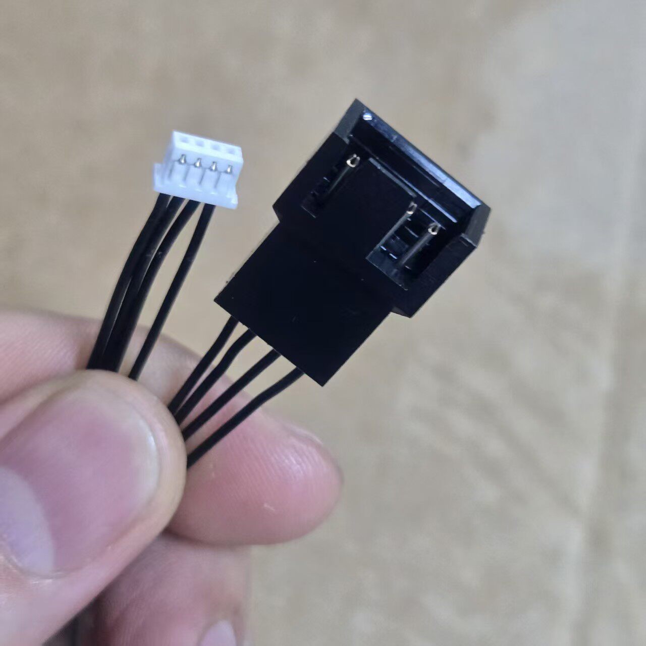 MX1.25  1.5 迷你小4P 猫头鹰风扇转接线  NAS主机4针FAN电源线