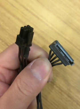 适用戴尔SATA硬盘电源线6P dell vostro 3670 固态硬盘 SATA PWR