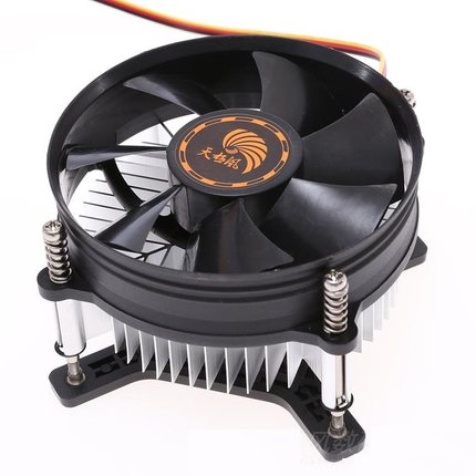 LGA775 1150 台式机CPU散热器 静音CPU风扇G41 G45 X58散热器1366