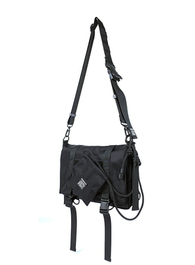 MEDKAI机能斜挎包魔术贴molle副包嘻哈国潮男女尼龙布单肩邮差包