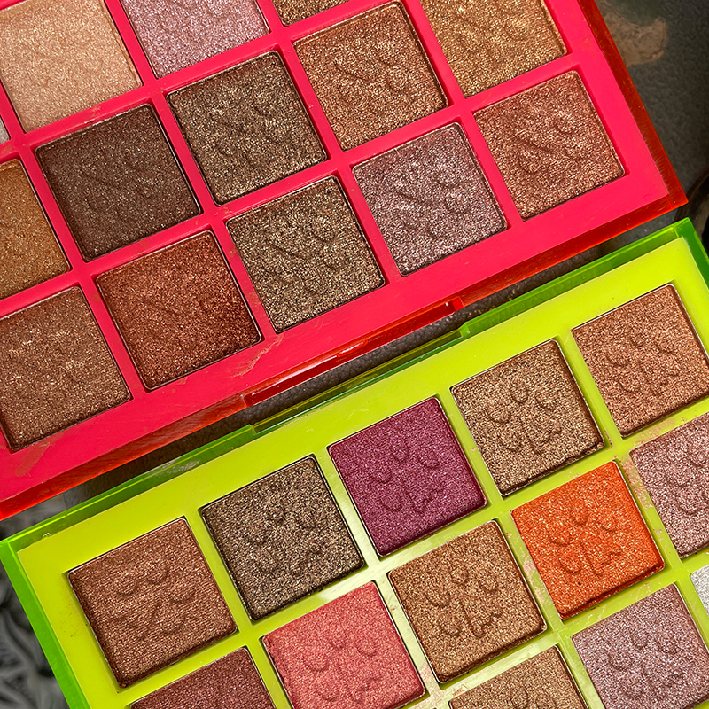 阿莎瑞雅十五格眼影盘珠光细闪大地色咖棕色日常舞台学生表演妆