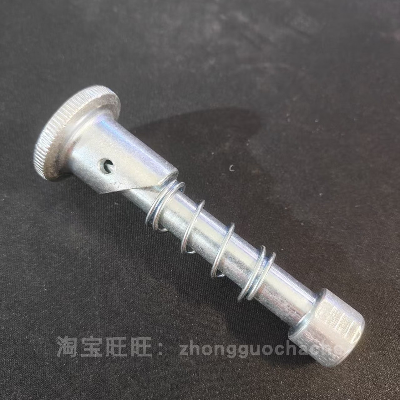 合力杭州叉车五吨货叉销5T7T通用老式货叉限位销带小插销叉齿销轴