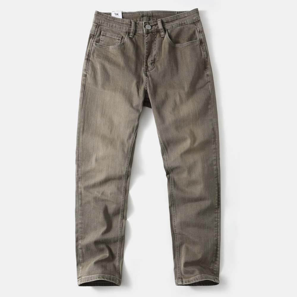 美式复古男士水洗牛仔裤