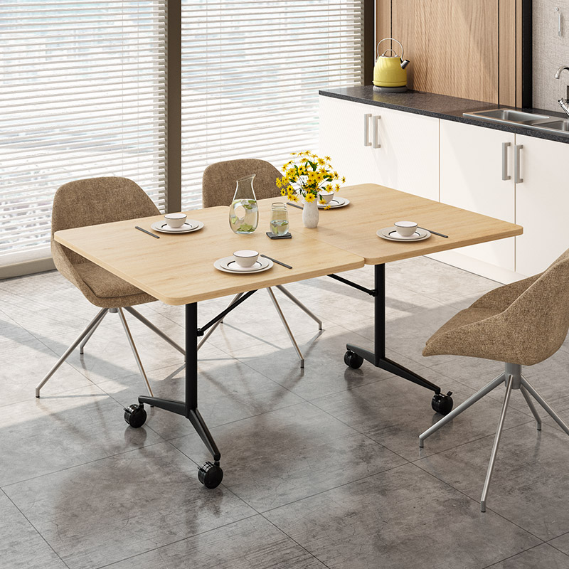 简易折叠桌长方形培训桌摆摊桌户外学习书桌会议长条桌餐桌IBM桌