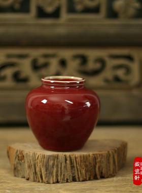 景德镇陶瓷手工水培植物摆件