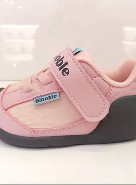 基诺浦机能鞋26春学步鞋男女婴儿步前鞋软底轻便运动鞋关键鞋悦山