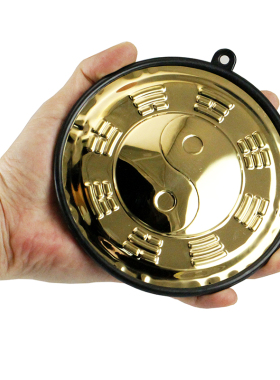 星座缘 合金八卦镜子大门对路电梯工艺品 窗户家用挂件阳台装饰品