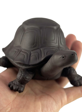 乌龟摆件工艺品功夫茶漏茶滤紫砂