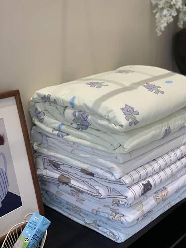韩式大鹅～超凉爽冰皮被锦氨双面凉感被碎花卡通夏被凉皮空调被