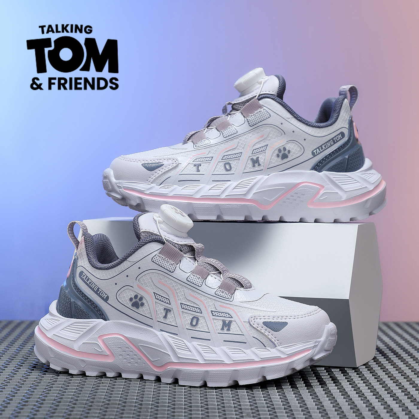 汤姆猫女童鞋子儿童双网透气跑步鞋春秋款时尚潮流网面男童运动鞋,童鞋/婴儿鞋/亲子鞋,运动鞋,淘宝优惠券,粉丝福利购,淘宝优惠卷