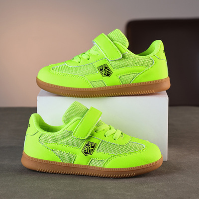 ABC SHIELD童鞋男童德训鞋2026春秋新款网面时尚百搭户外休闲鞋子