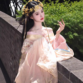 全套 重工刺绣清冷甜美纯欲女款 虞姬战国袍汉服魏晋制新款 爆款