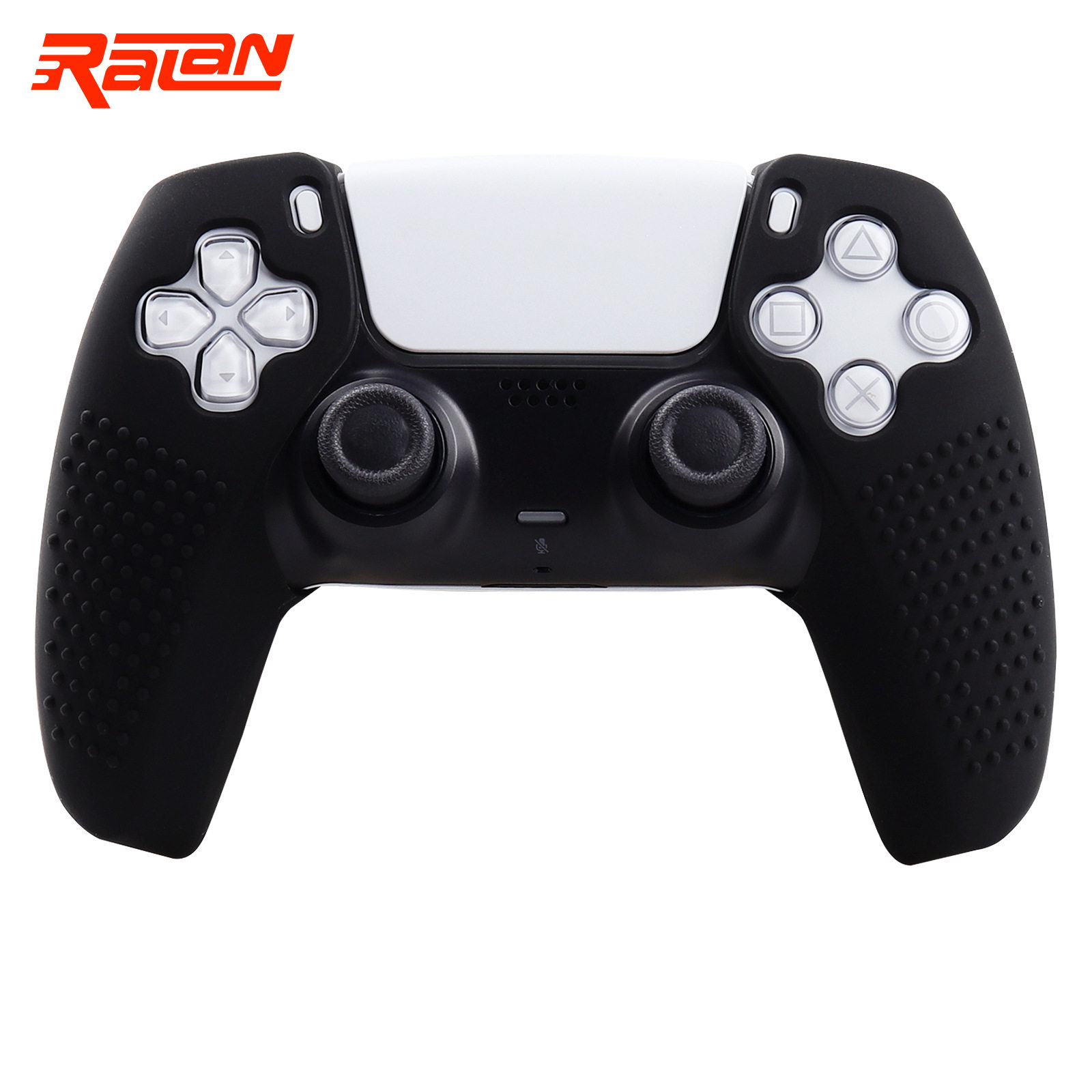 PS5 핸들 실리콘 커버 좌우 분할 핸들 실리콘 커버 약간의 고급스러운 느낌을 주는 미끄럼 방지 핸들 보호 커버