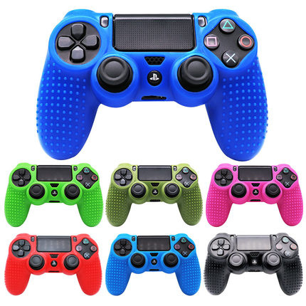 PS4带点硅胶套游戏手柄硅PS4凹凸点保护套防滑防尘套