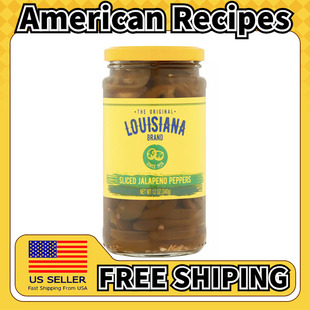 美国直邮Louisiana Sliced Jalapeno 路易斯安那切片墨西哥辣椒
