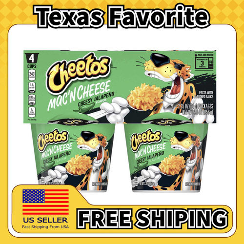 美国直邮Cheetos Microwavable Cheese Cups微波炉速食意面通心粉