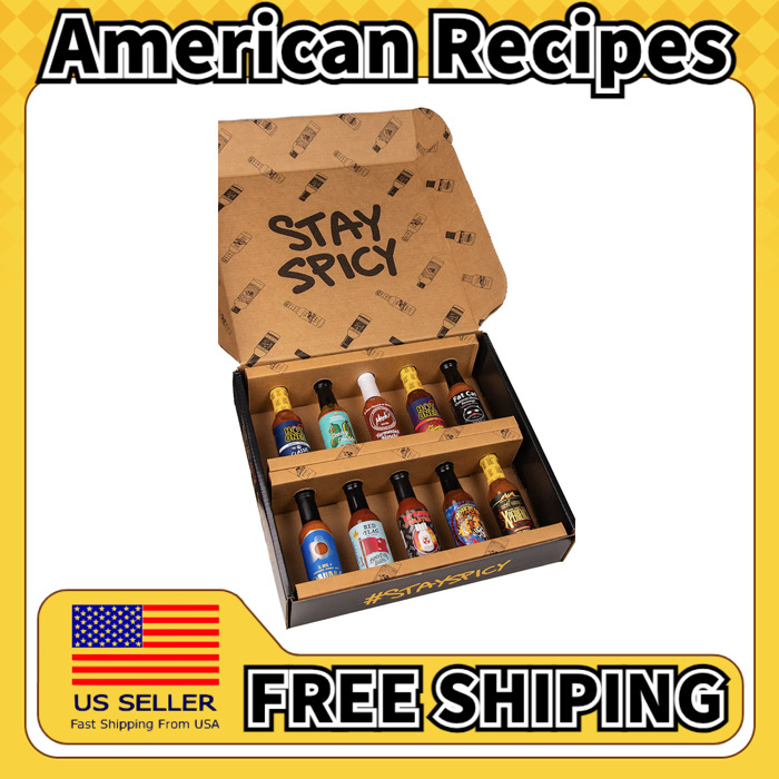 美国直邮HOT ONES HOT SAUCE 10 PACK SEASON 20-24美式辣椒酱