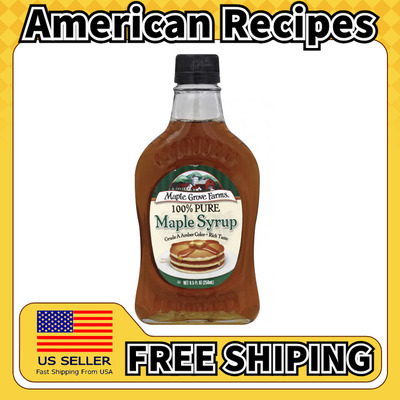 美国直邮Maple Grove Farms Pure Maple Syrup 华夫饼枫糖浆250g