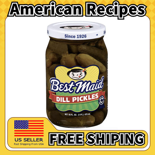 美国直邮Best Maid Dill Relish Pickles 美式汉堡莳萝泡酸黄瓜