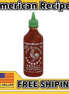 美国直邮Huy Fong Sriracha Hot Chili Sauce汇丰拉差辣椒酱435g