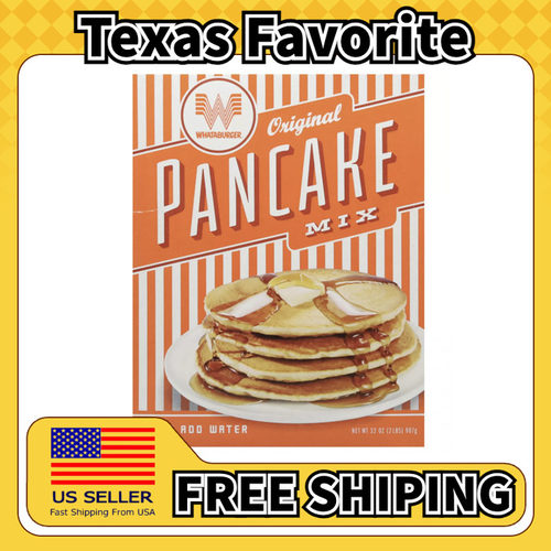 美国直邮Whataburger Original Pancake Mix 煎饼华夫饼预拌粉