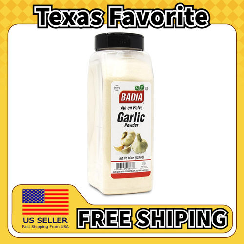 美国直邮Badia Garlic Powder 美式烹饪大蒜粉调味料453.6g
