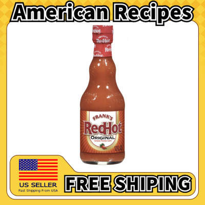 美国直邮Frank's RedHot Cayenne Pepper Hot Sauce原味辣椒酱