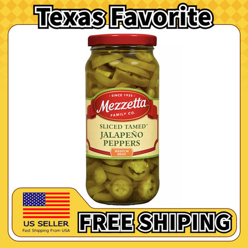 美国直邮Mezzetta Deli-Sliced Jalapeno Peppers 墨西哥辣椒切片