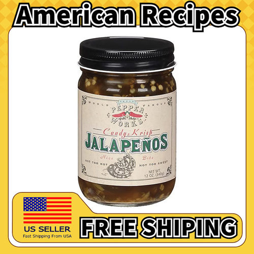 美国直邮Pepper Works Candy Krisp Jalapenos糖渍脆墨西哥辣椒