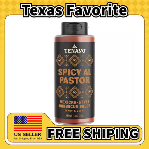 美国直邮Tenayo Al Pastor BBQ Sauce 辣味墨西哥卷饼烧烤酱411g