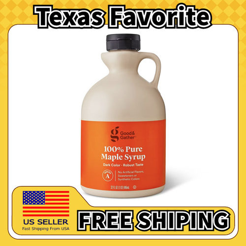 美国直邮Good Gather Pure Maple Syrup 煎饼华夫枫糖浆946g