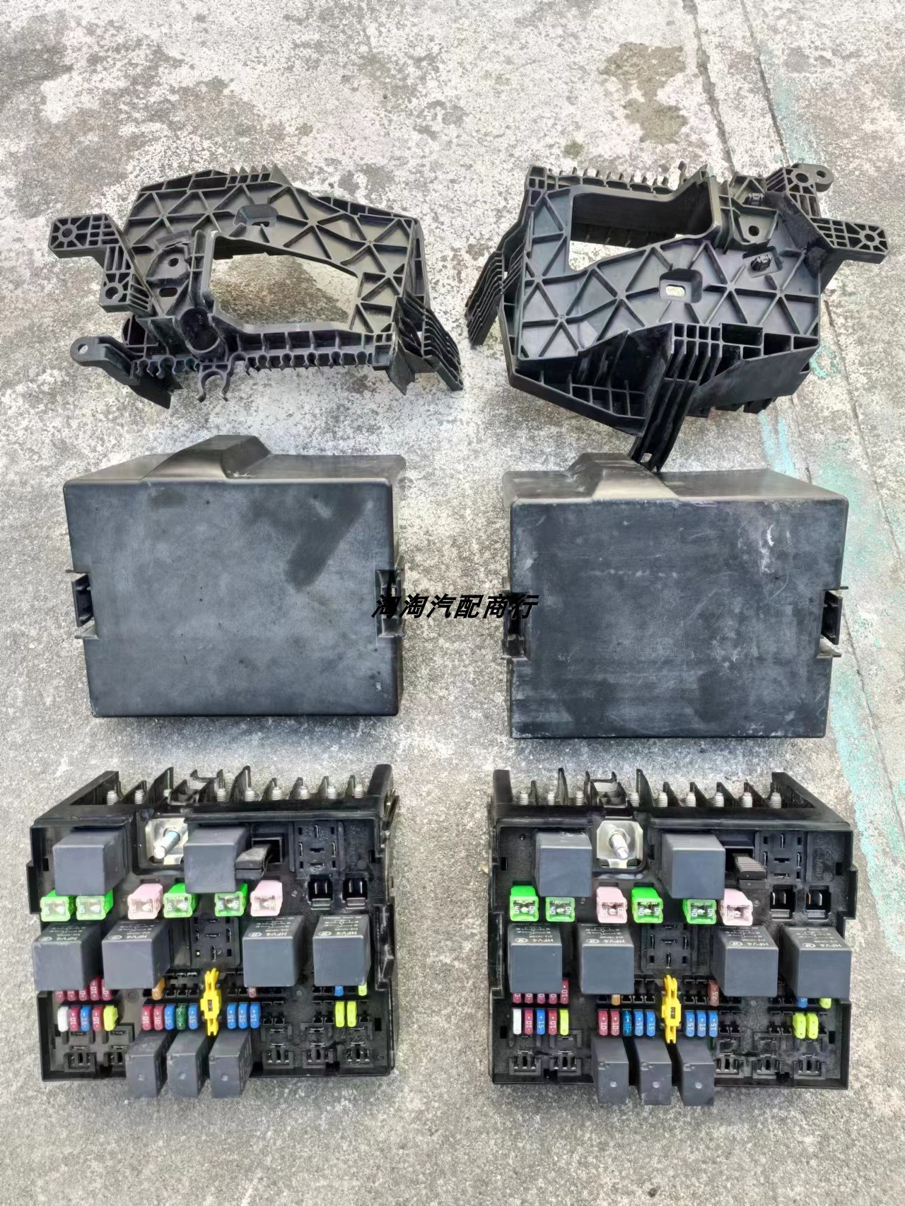 适用于奇瑞艾瑞泽5 5e 7e前机舱继电器盒保险丝盒上下盖底座总成
