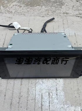 适用于北汽EC200中控导航机CD机收音机空调控制面板CD框总成