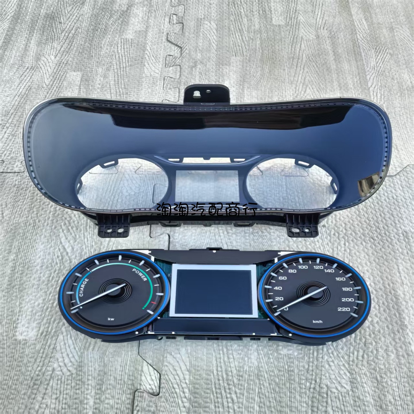 适用于广汽新能源埃安传祺GE3组合仪表里程表迈数表仪表面罩总成